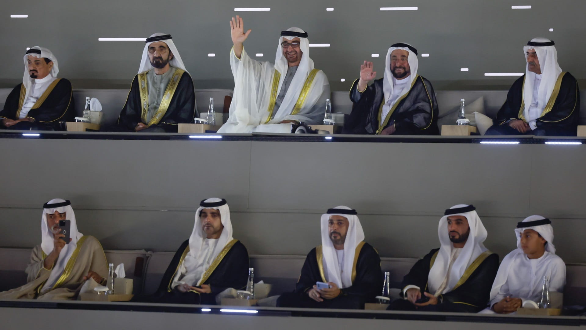 Image for the title: UAE Leaders witness 51st National Day Official Celebration 