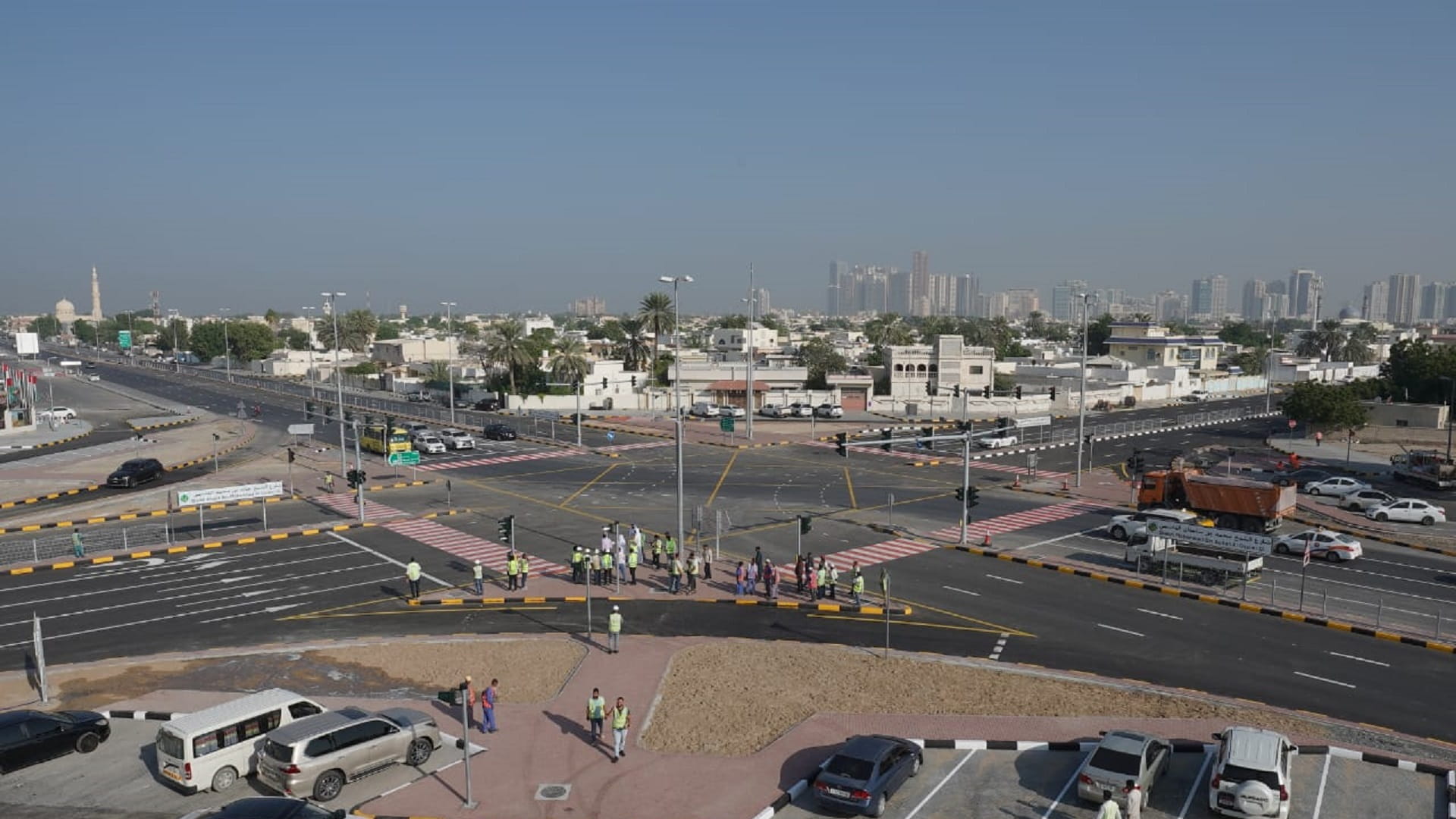 صورة بعنوان: "طرق الشارقة" تنجز تطوير ميدان سعيد الجروان بتكلفة 45 مليون درهم 