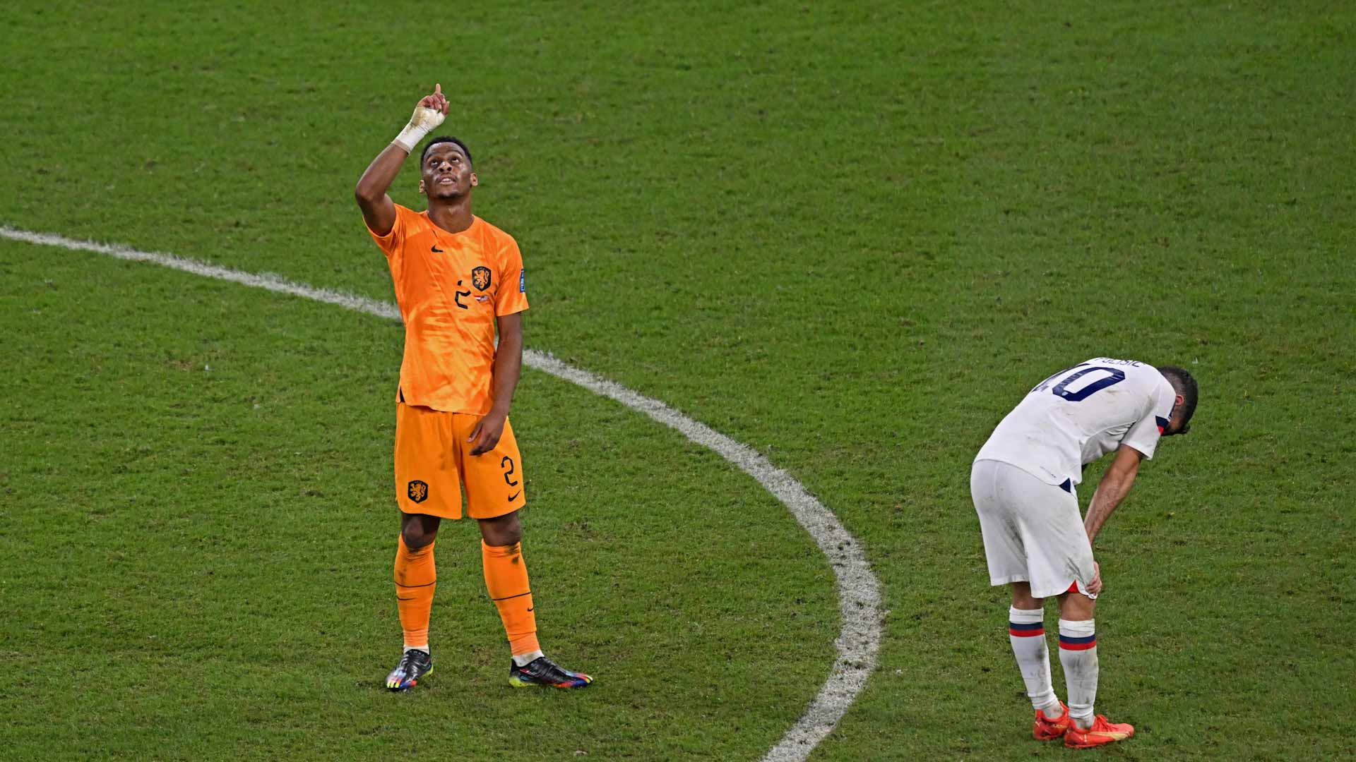 Image for the title: Netherlands 'improving every game' after seeing off USA 