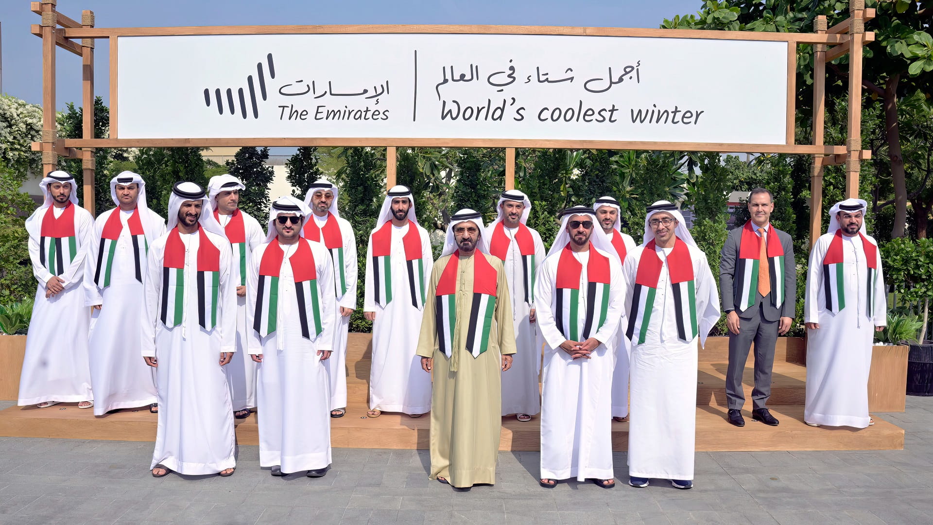 Image for the title: Mohammed bin Rashid launches 3rd World’s Coolest Winter campaign 