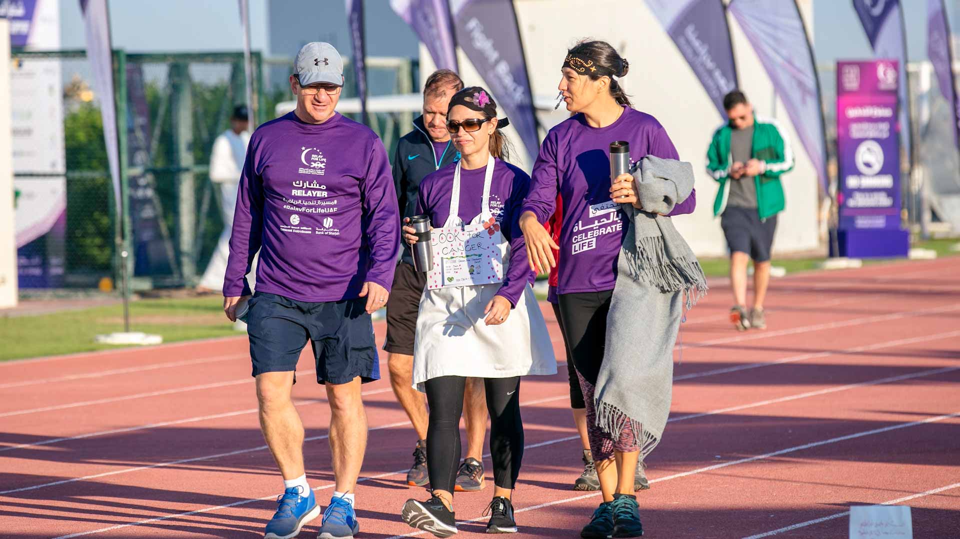 Image for the title: Relay for Life cancer fundraiser gives public a chance to dress up 