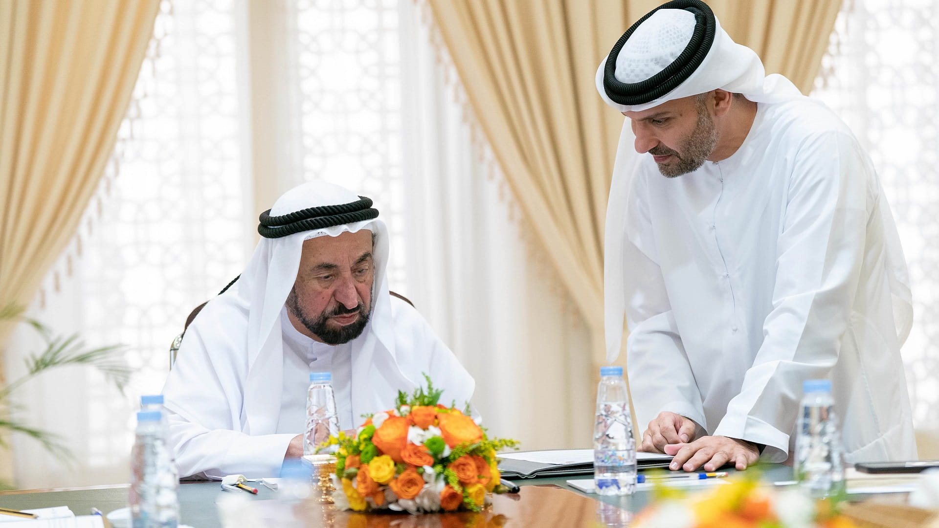 Image for the title: Sharjah Ruler initiates 3rd phase of health insurance system 