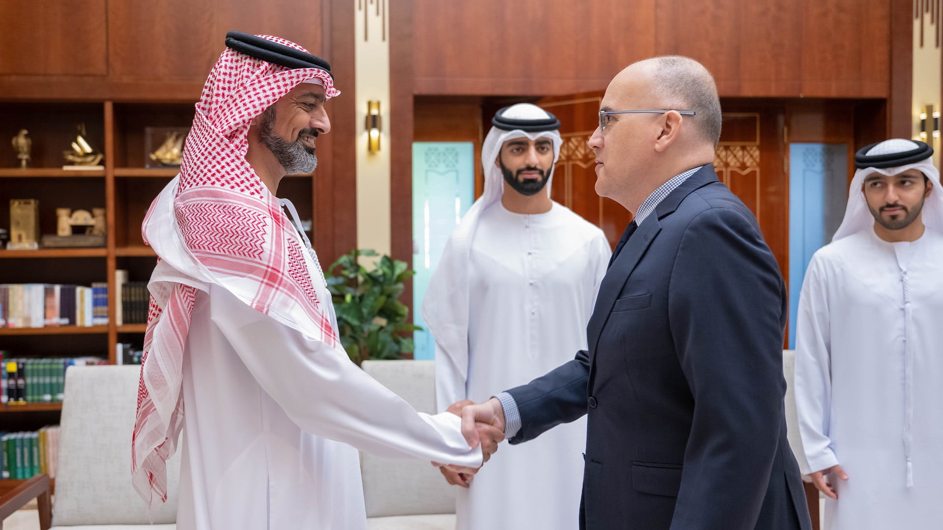 Image for the title: Ajman CP receives Costa Rican Ambassador 