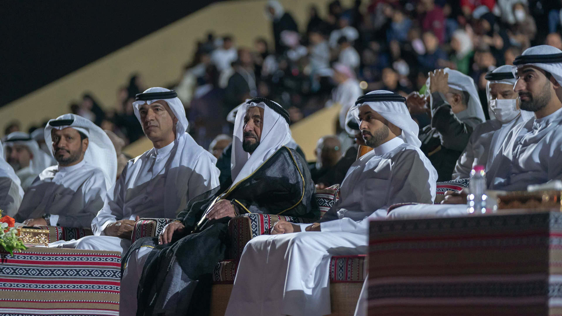 Image for the title: Sultan Al Qasimi inaugurates 6th Sharjah Desert Theatre Festival 