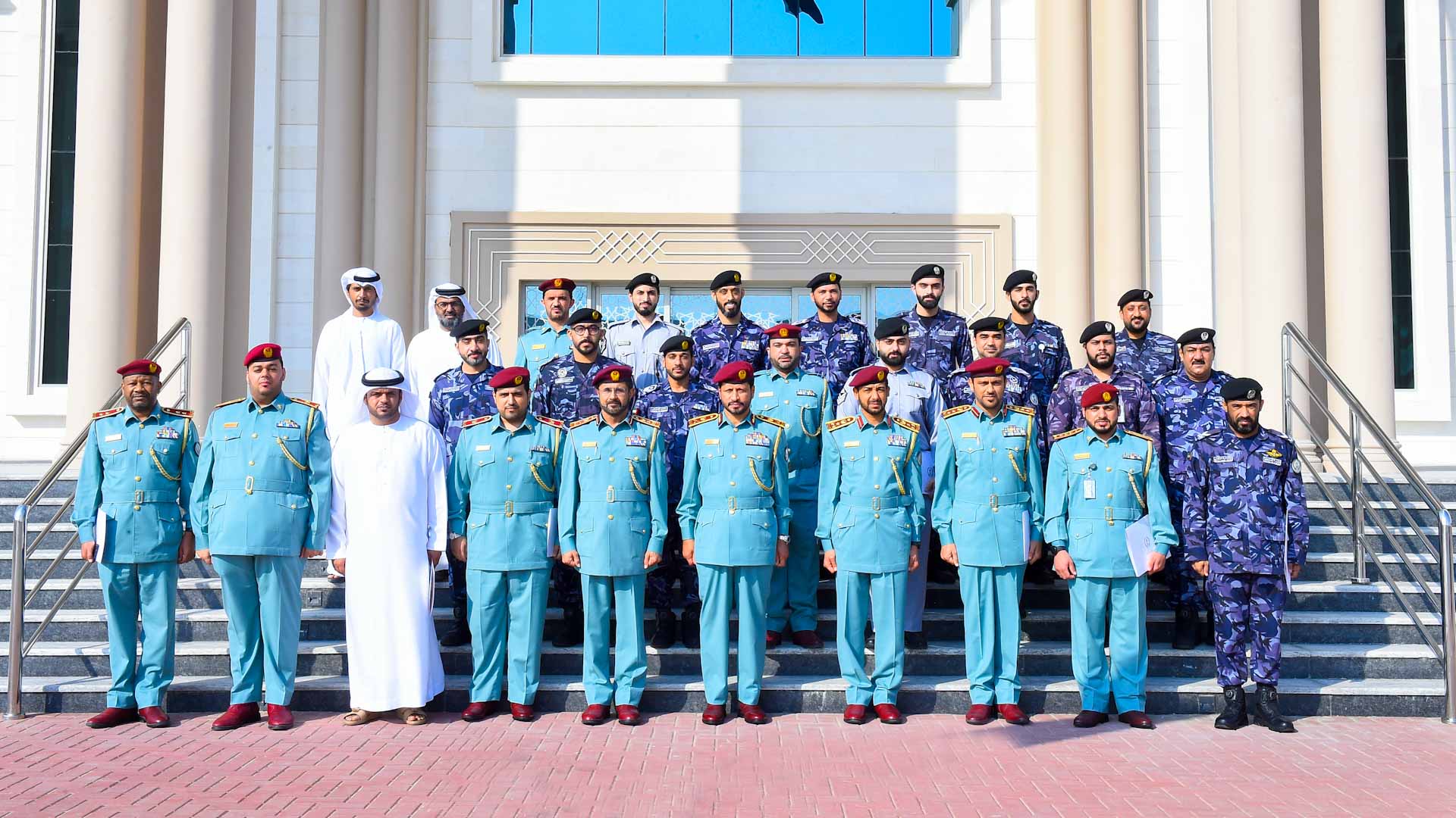 Image for the title: Al Shamsi honours officers for their outstanding efforts 