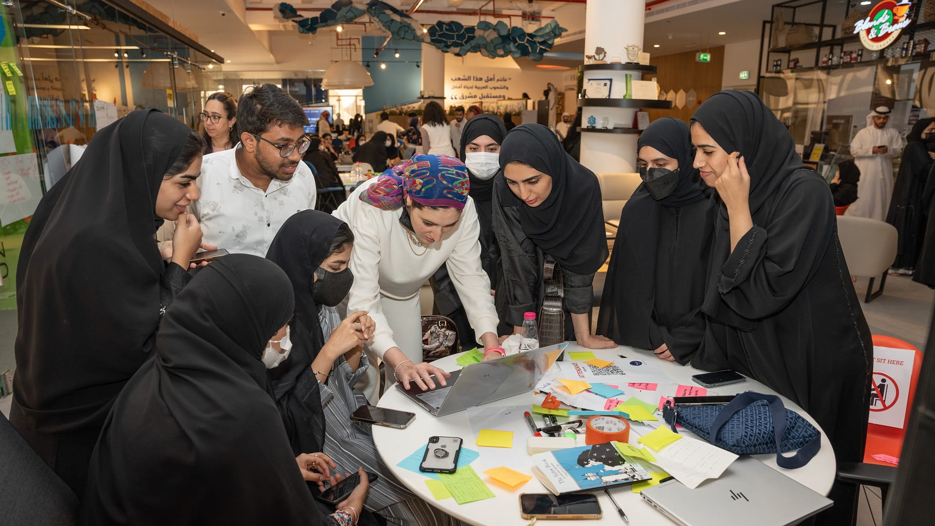 Image for the title: Emirati youth unleash entrepreneurial spirit at SEF Hackathon 