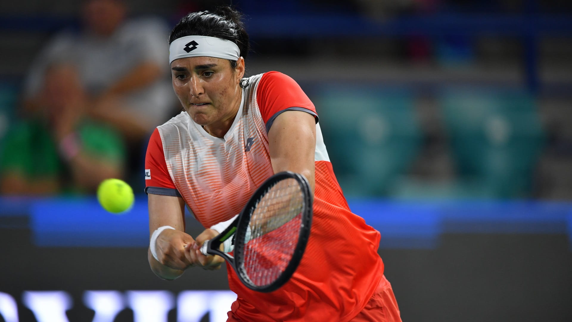 Image for the title: Tunisia's Ons Jabeur wins Mubadala World Tennis Championship 