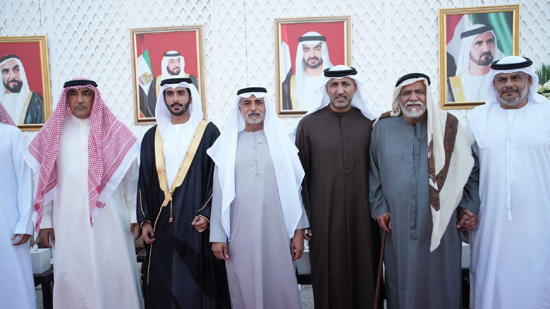 صورة بعنوان: نهيان بن مبارك يشهد أفراح الراشدي في أبوظبي 