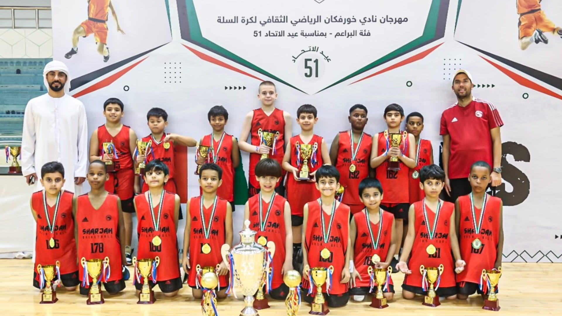 صورة بعنوان: نادي الشارقة يسعى لمواصلة إنجازات المراحل السنية بالألعاب الجماعية 