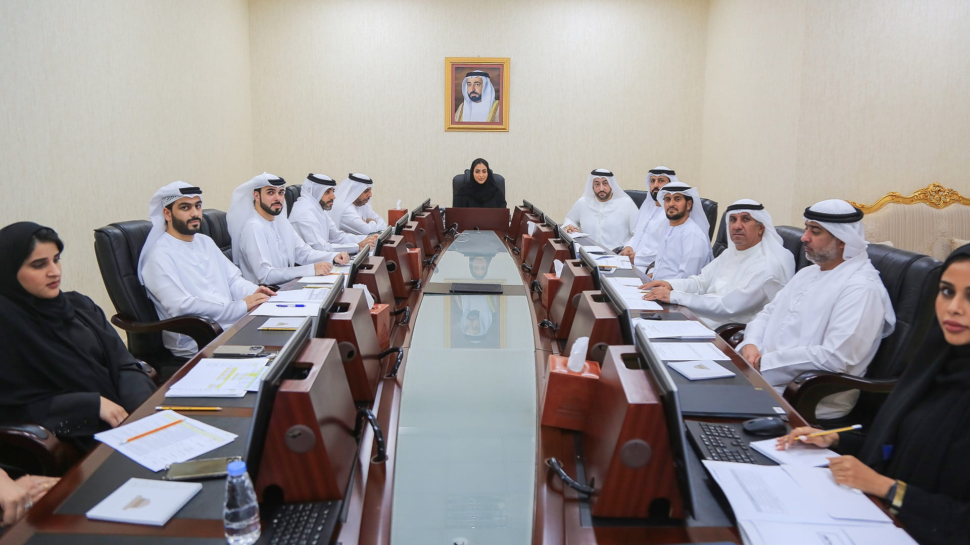 Image for the title: SCC Financial Committee discusses budget of Sharjah gov for 2023 