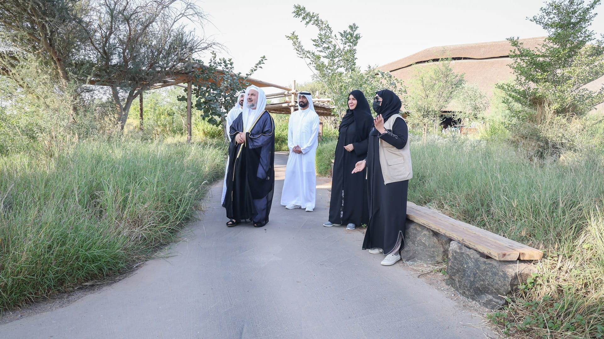 Image for the title: HQA’s Secretary General and staff visit Sharjah Safari 