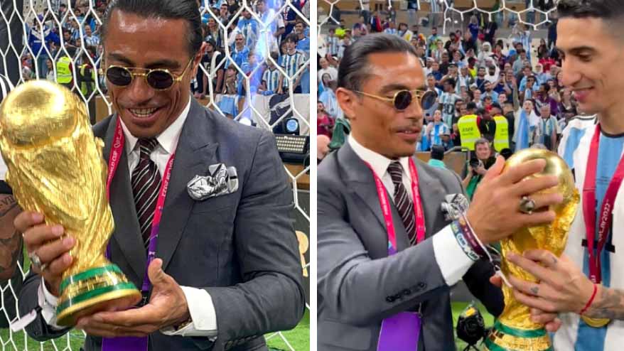 Image for the title: FIFA probe chef Salt Bae's 'undue access' at World Cup final 