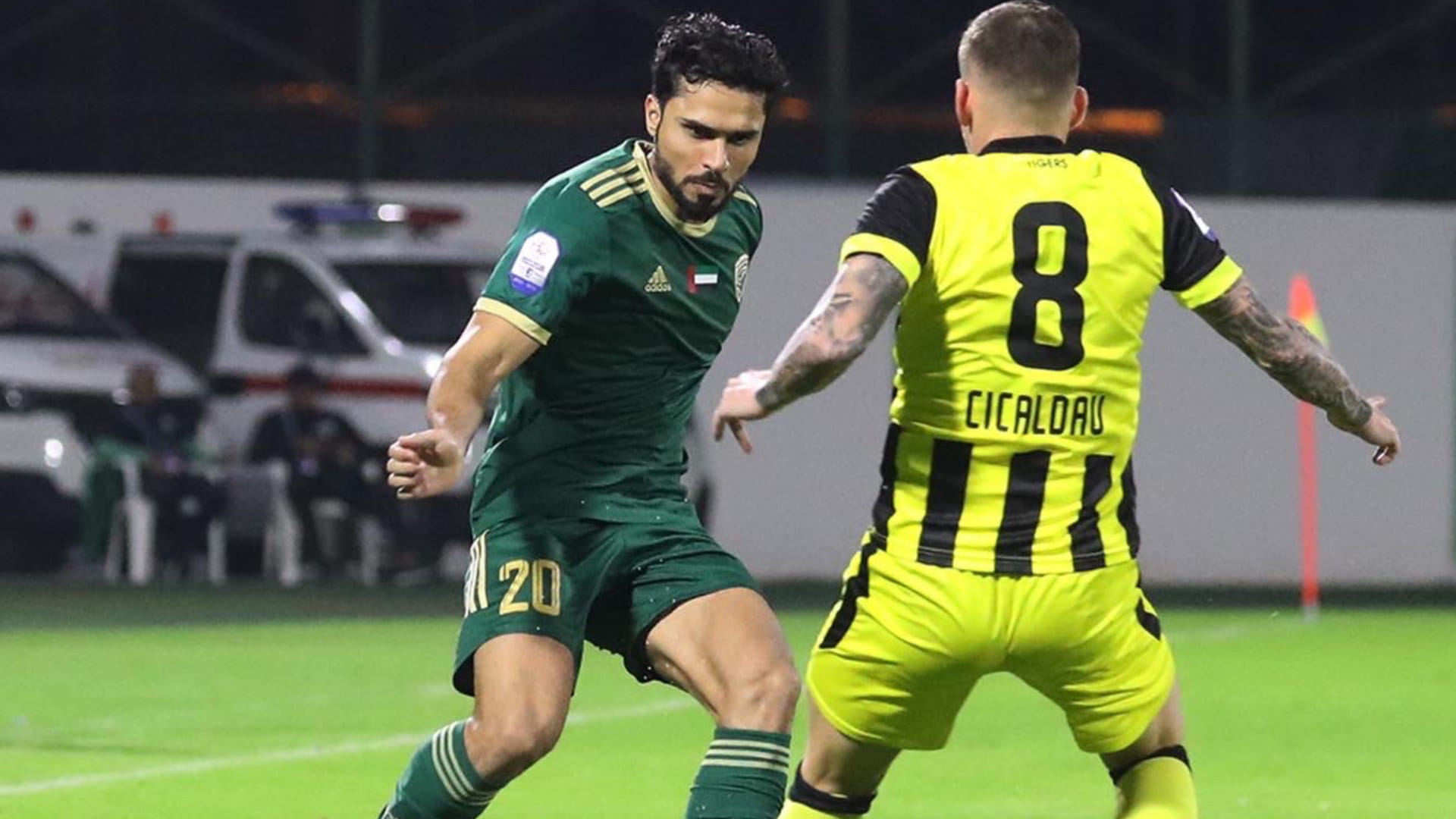 صورة بعنوان: دوري أدنوك.. هدف اللحظات الأخيرة يهدي خورفكان الفوز على كلباء 