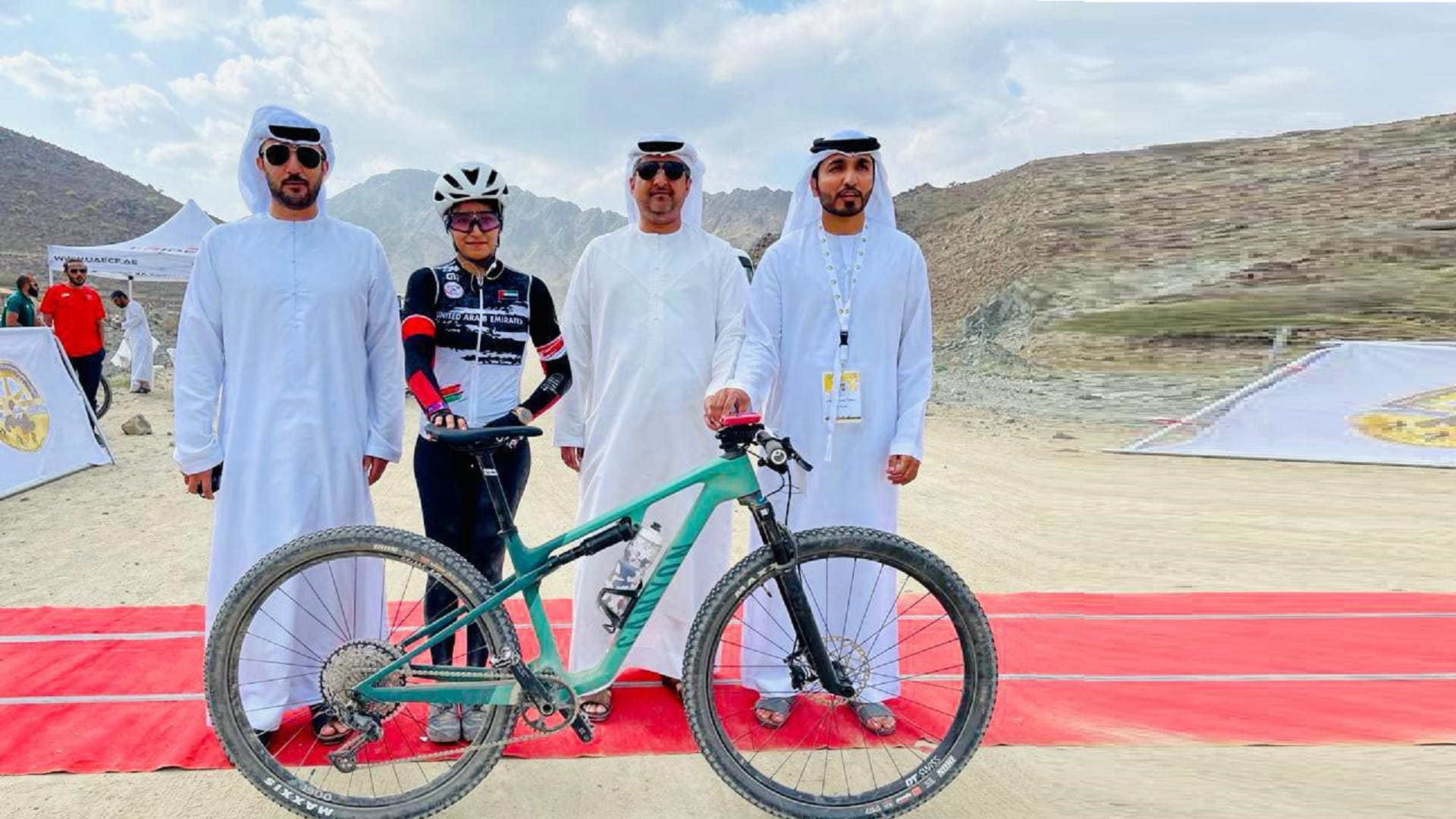 صورة بعنوان: مريم الزعابي تحرز ميدالية تاريخية للإمارات في "العربية للدراجات" 