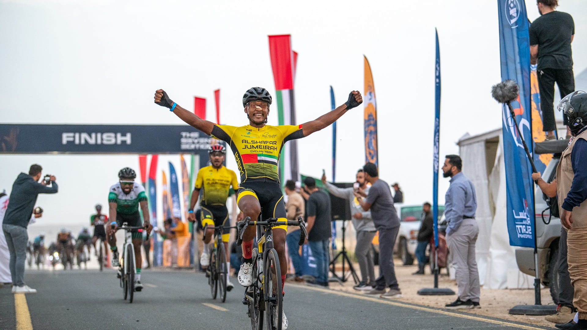 صورة بعنوان: انطلاقة قوية للموسم السابع من بطولة "السلم للدراجات الهوائية" 