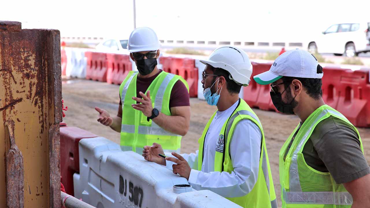 صورة بعنوان: أشغال الشارقة تستعد للتعامل مع الحالة الجوية  