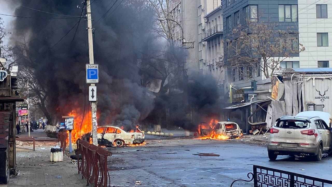 صورة بعنوان: روسيا تكثف هجماتها على خيرسون بشرق أوكرانيا 