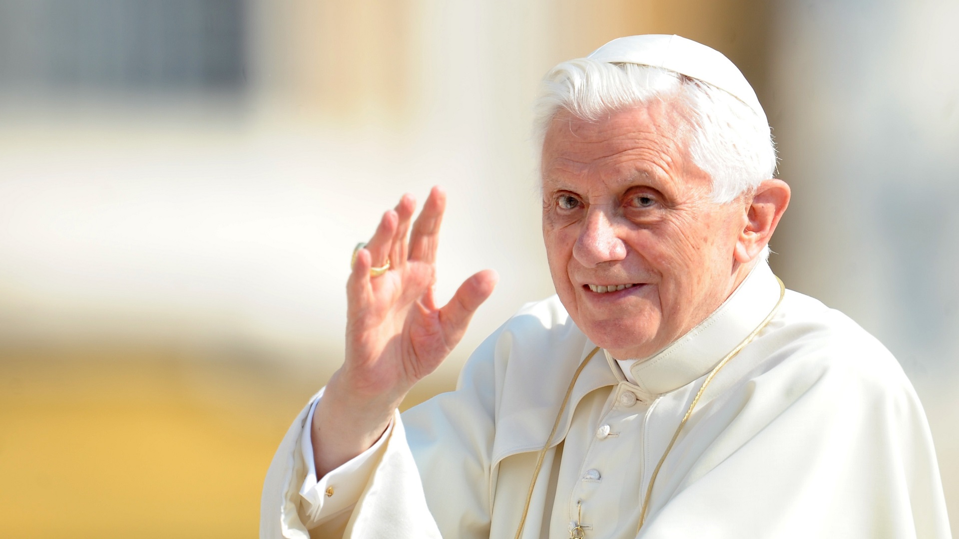Image for the title: Vatican announces death of former pope Benedict XVI 