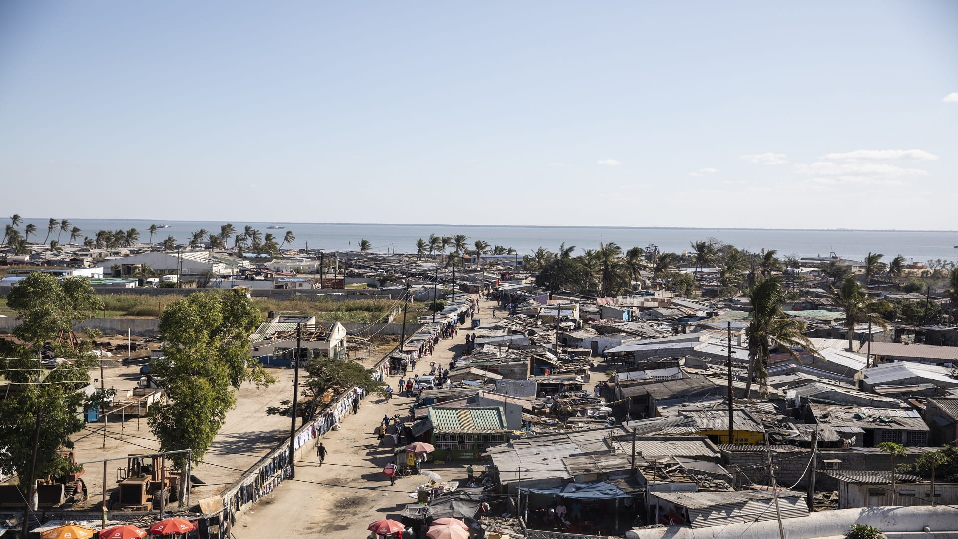 Image for the title: Five dead in gold mine collapse in storm-hit Mozambique 