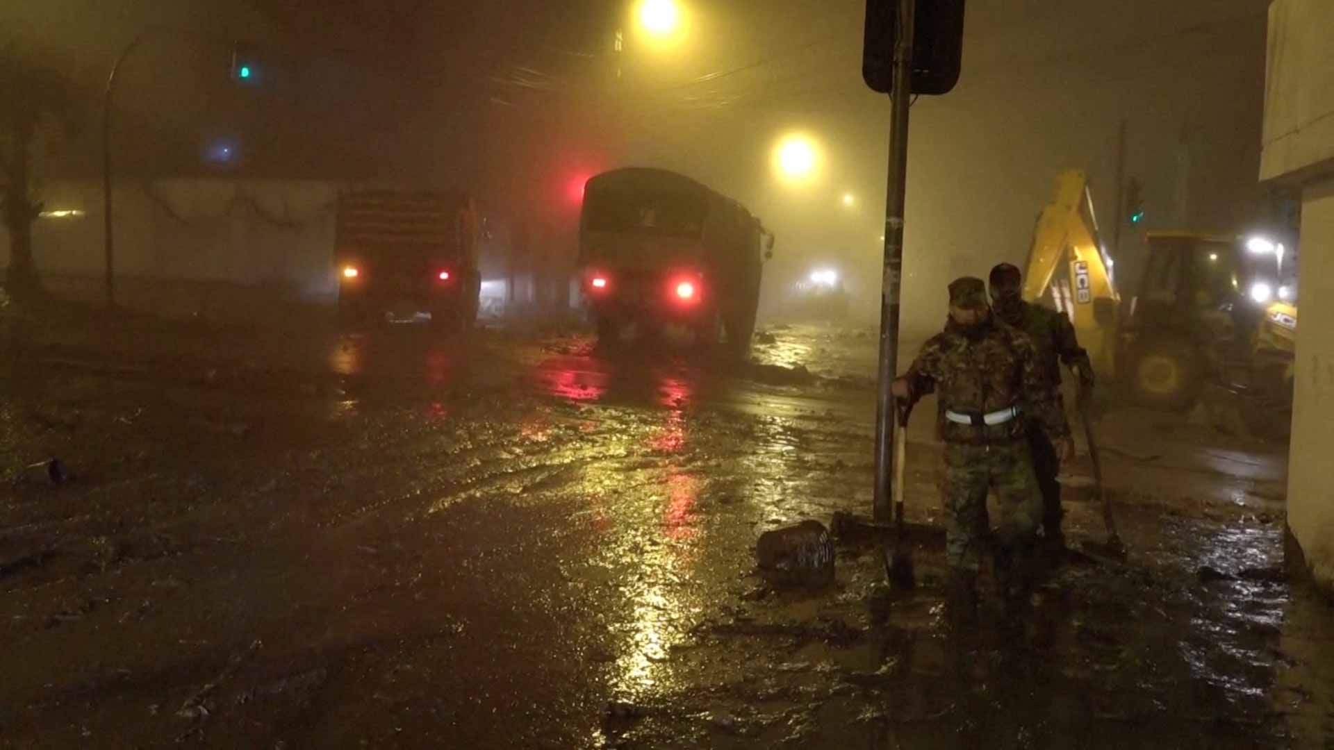 صورة بعنوان: بسبب الأمطار الغزيرة...مقتل 22 وإصابة 47 في انهيار أرضي بالإكوادور 