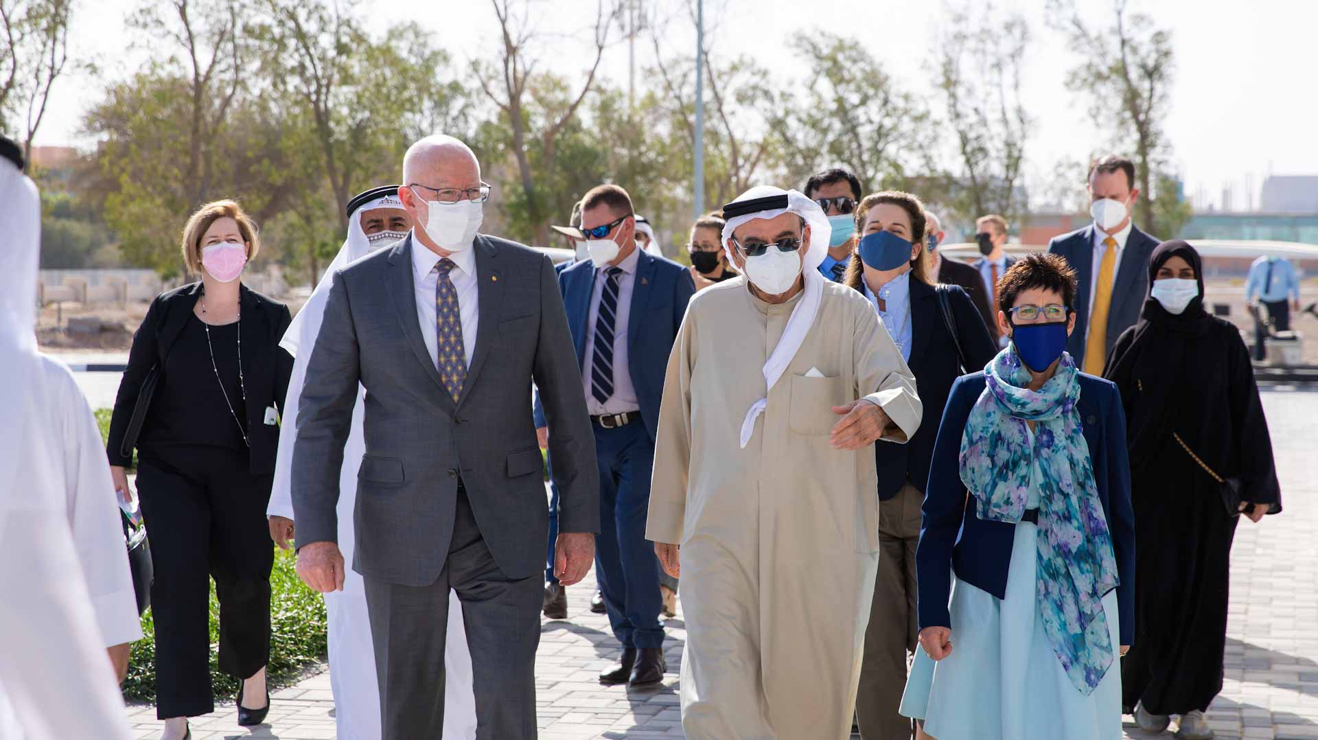 Image for the title: Governor-General of the ‎Commonwealth of Australia visits UAEU 