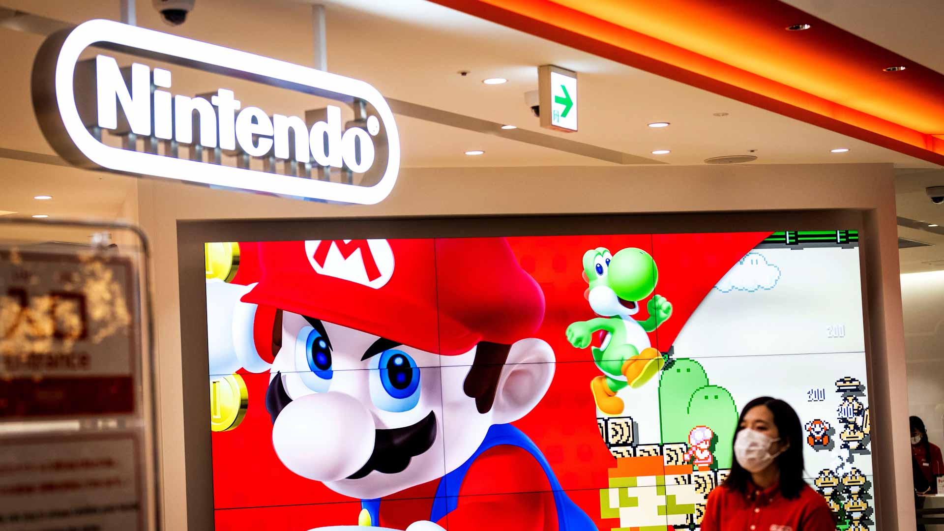Image for the title: Nintendo raises profit forecast but cuts Switch sales outlook 