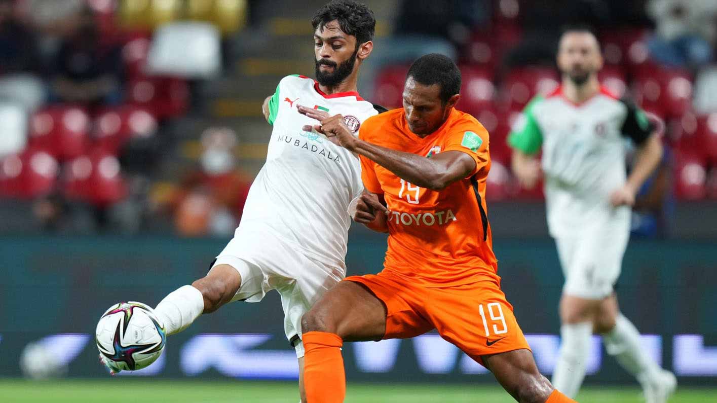 Image for the title: Al Jazira thrash Tahiti's AS Pirae in FIFA Club World Cup opener 