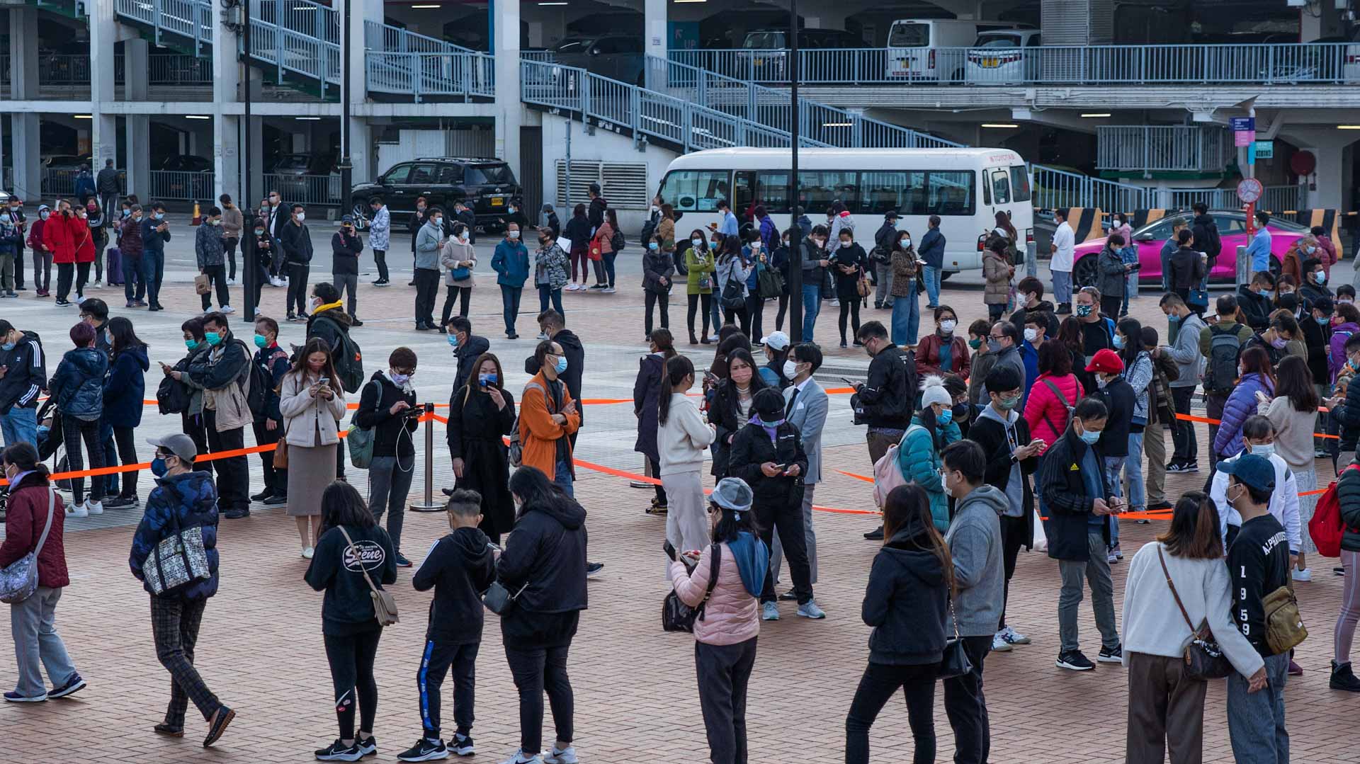 Image for the title: Hong Kong reports first potentially COVID-linked death in 5 months 