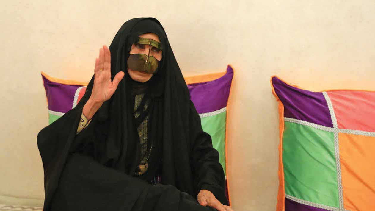 Image for the title: Fatima Ali is the oldest volunteer in the UAE 