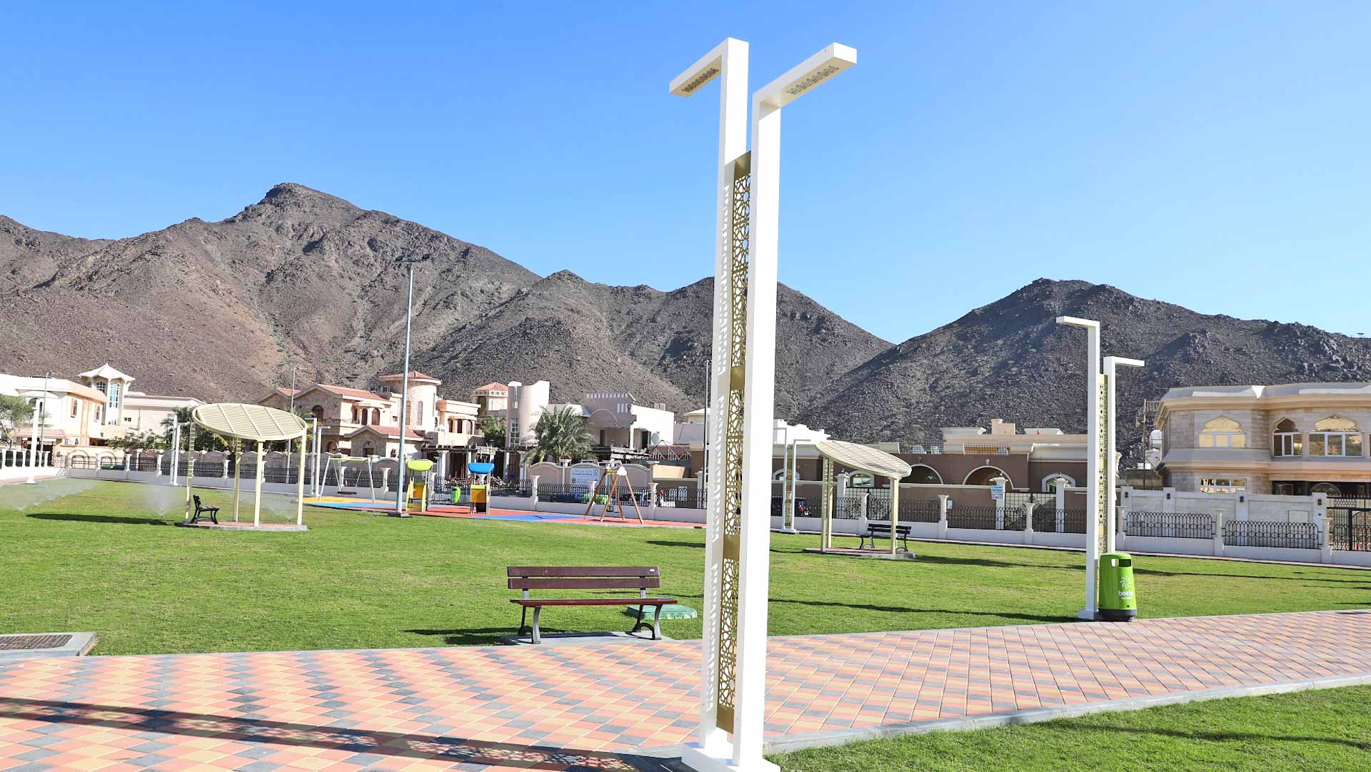 Image for the title: SDPW completes construction works at Al Mudhafi Park 