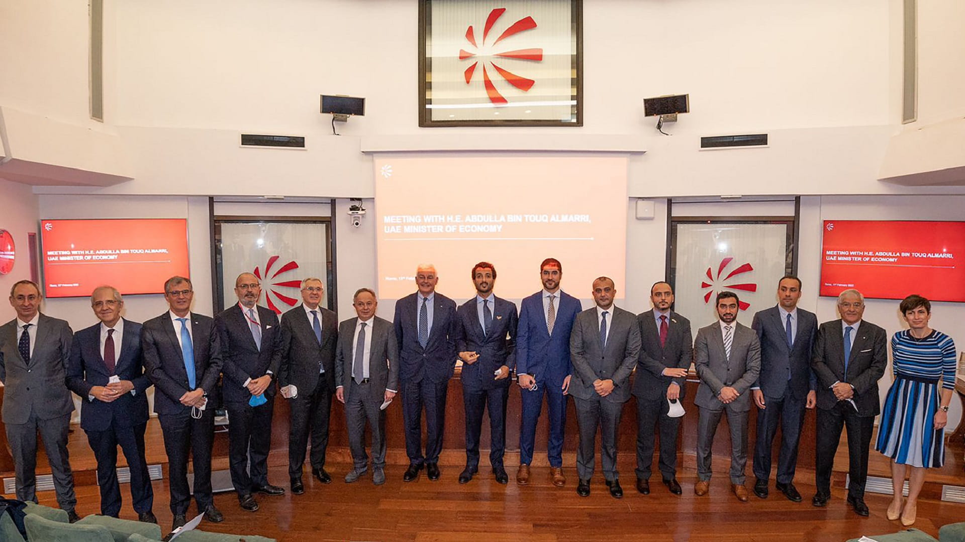 صورة بعنوان: بن طوق: علاقات الإمارات وإيطاليا تاريخية وتشهد نمواً متواصلاً 