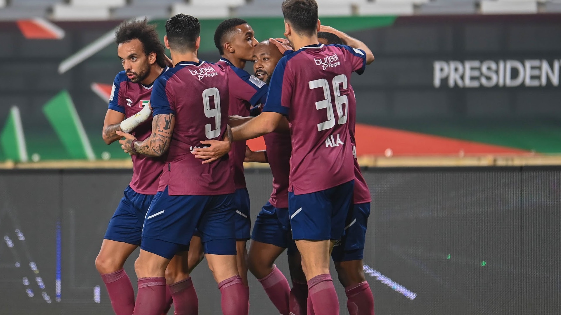 صورة بعنوان: الوحدة يفوز على بني ياس في ذهاب نصف نهائي كأس رئيس الدولة 