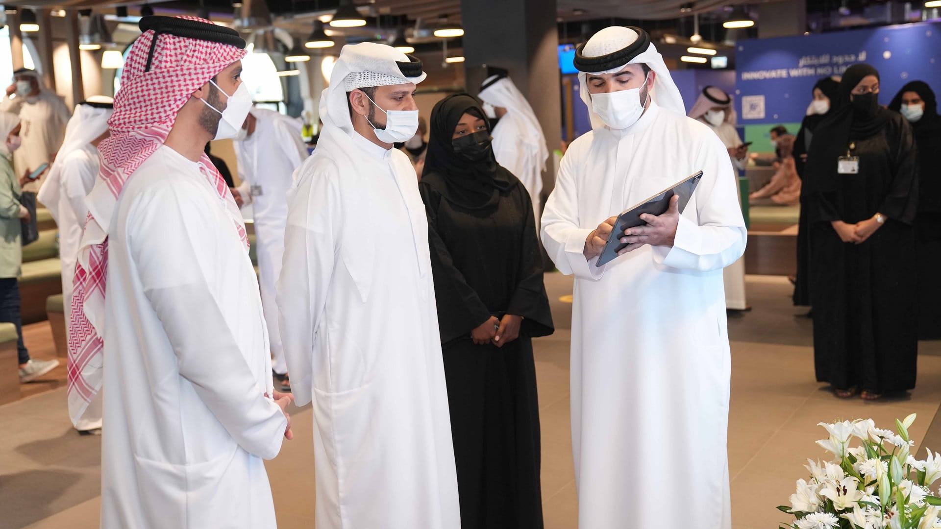 Image for the title: Officials praise projects participating in UAE Innovation Month  