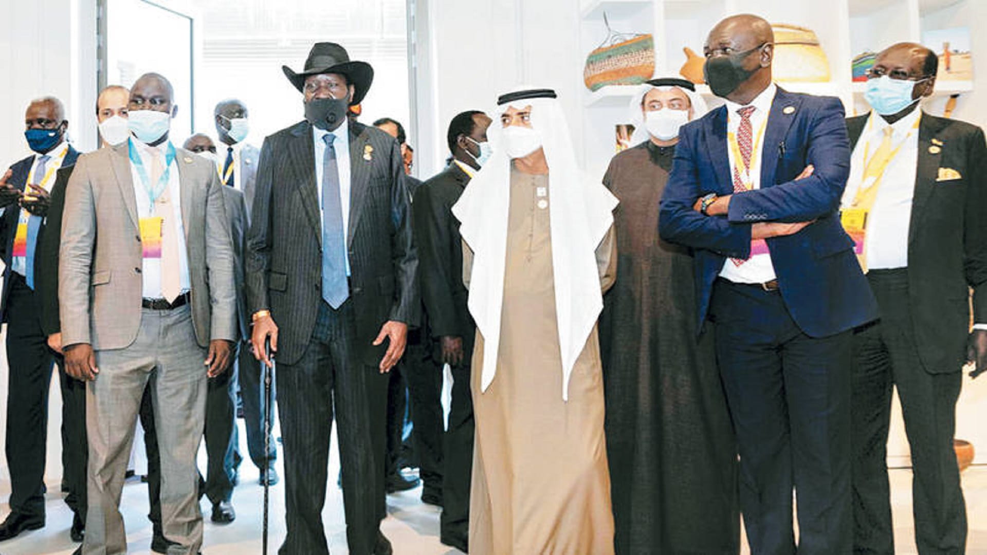 صورة بعنوان: جمهورية جنوب السودان تحتفل باليوم الوطني في إكسبو 2020 