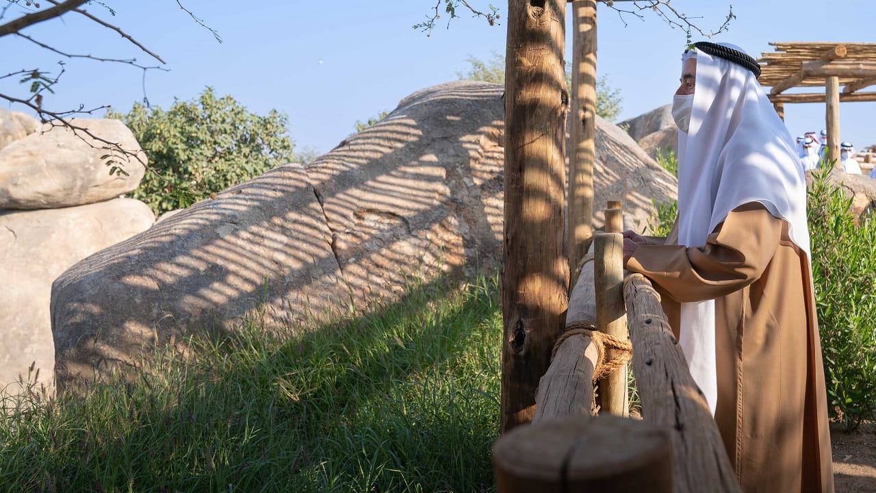 Image for the title: Sultan Al Qasimi opens Sharjah Safari in Al Dhaid 