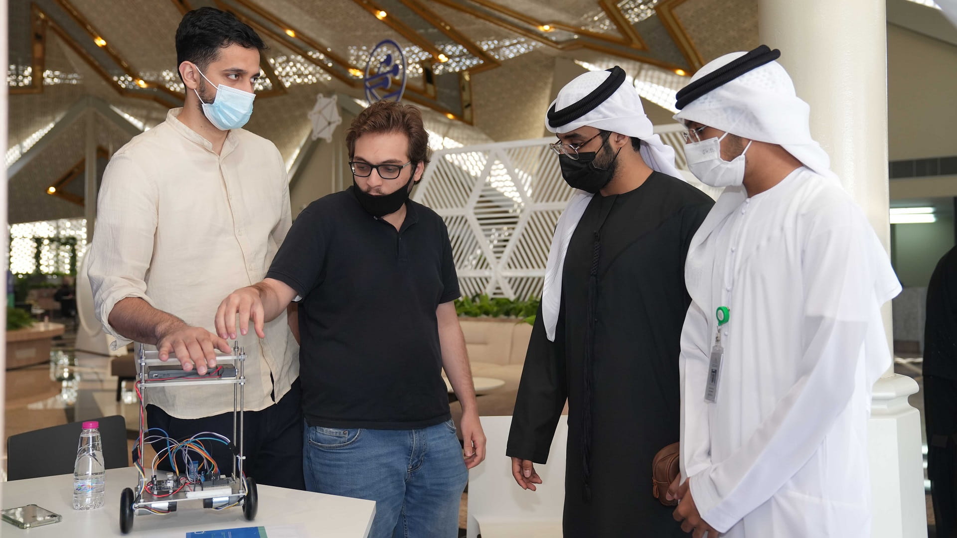 Image for the title: Student innovations enrich UAE Innovation Month in Sharjah 
