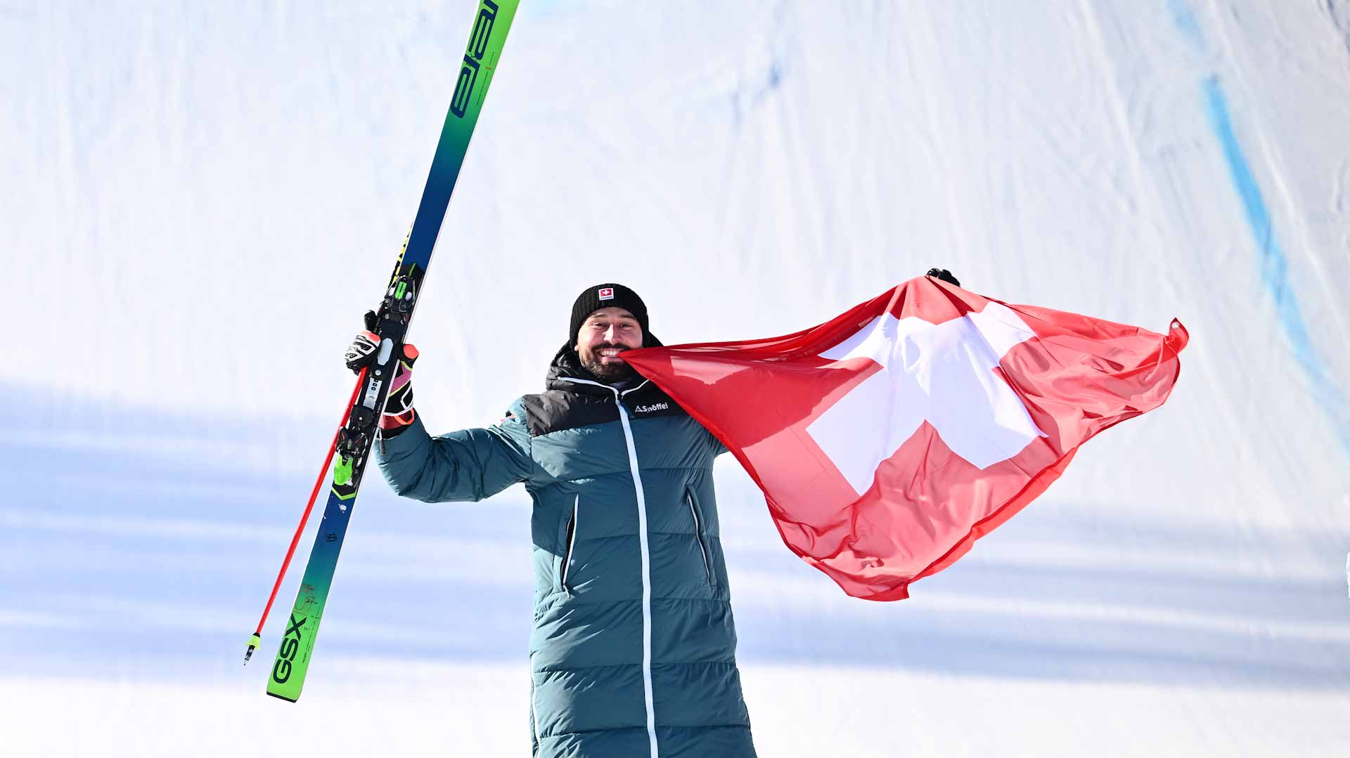 صورة بعنوان: السويسري ريجيز يتوج بذهبية التزلج الحر بأولمبياد بكين  