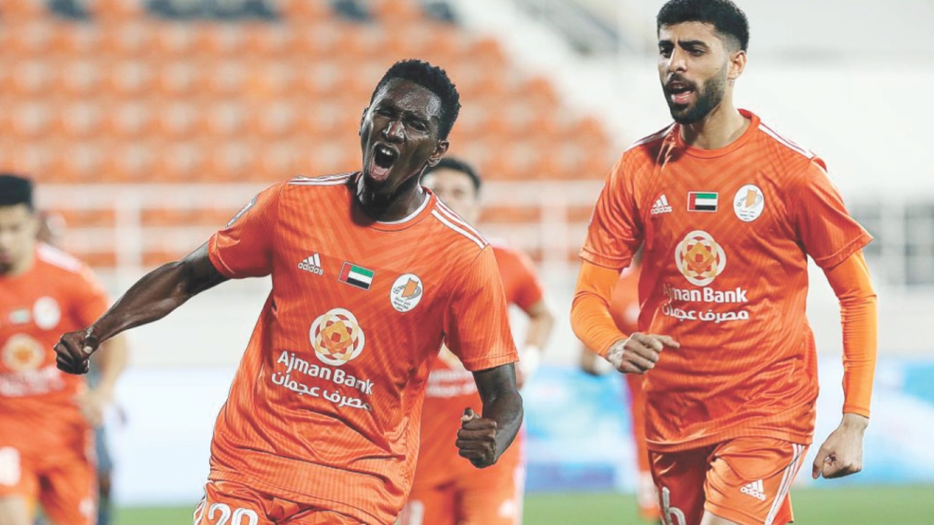 صورة بعنوان: دوري أدنوك: عجمان يفوز على اتحاد كلباء في مباراة مثيرة 