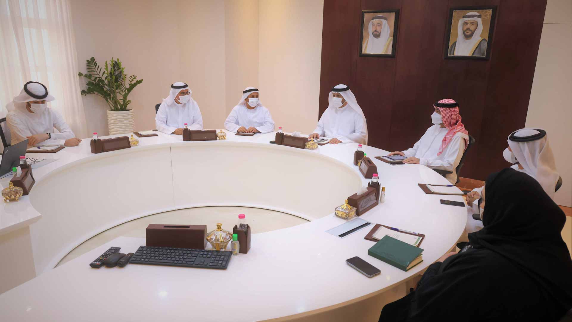 Image for the title: Economic Development Department receives SCI 's delegation 