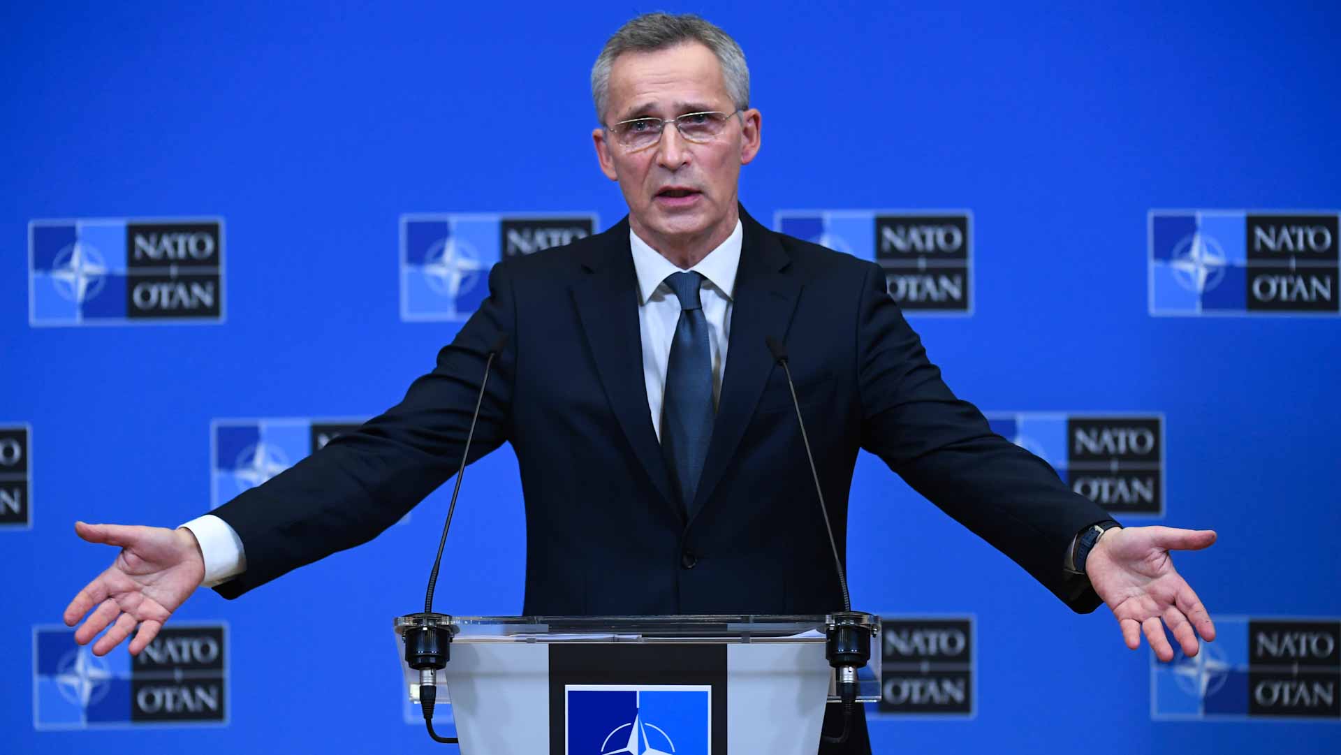 صورة بعنوان: ستولتنبرغ: "لا خطط" لإرسال قوات من حلف الأطلسي إلى أوكرانيا 