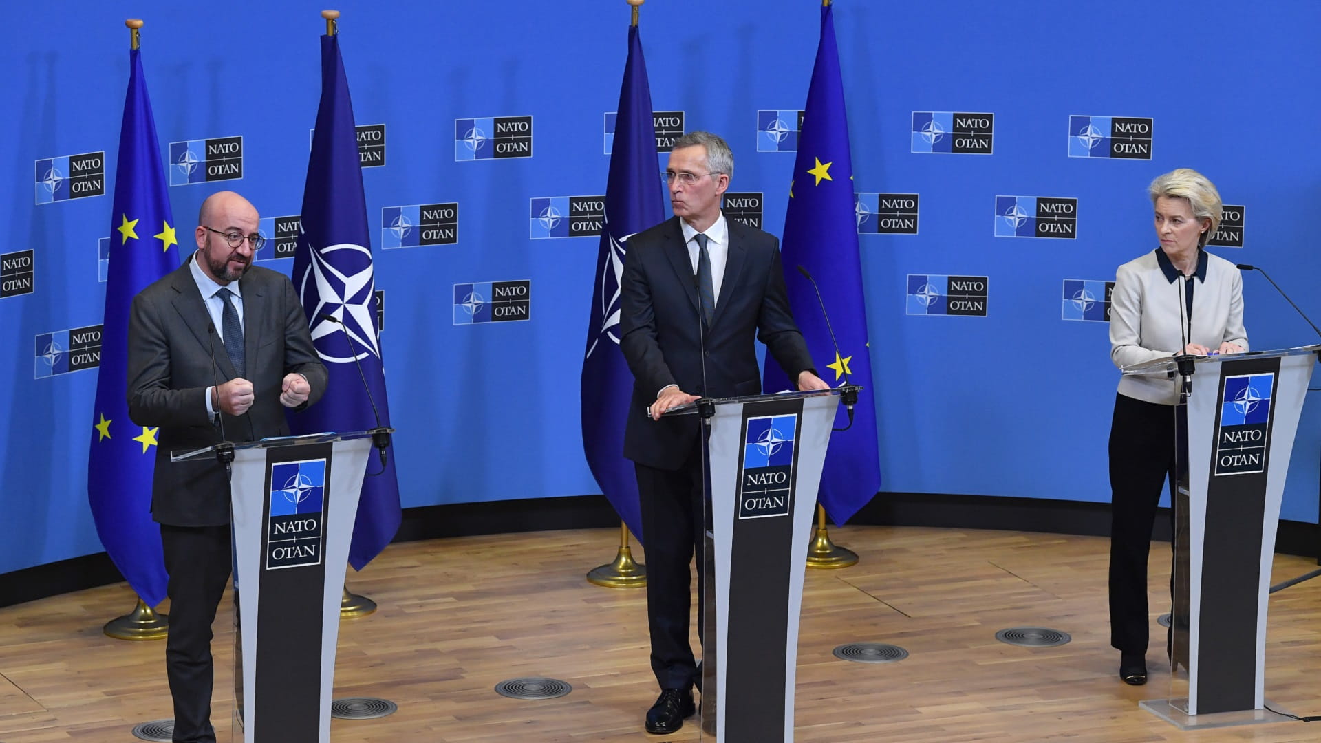 Image for the title: NATO starts defence plans for allies due Russo-Ukraine invasion  