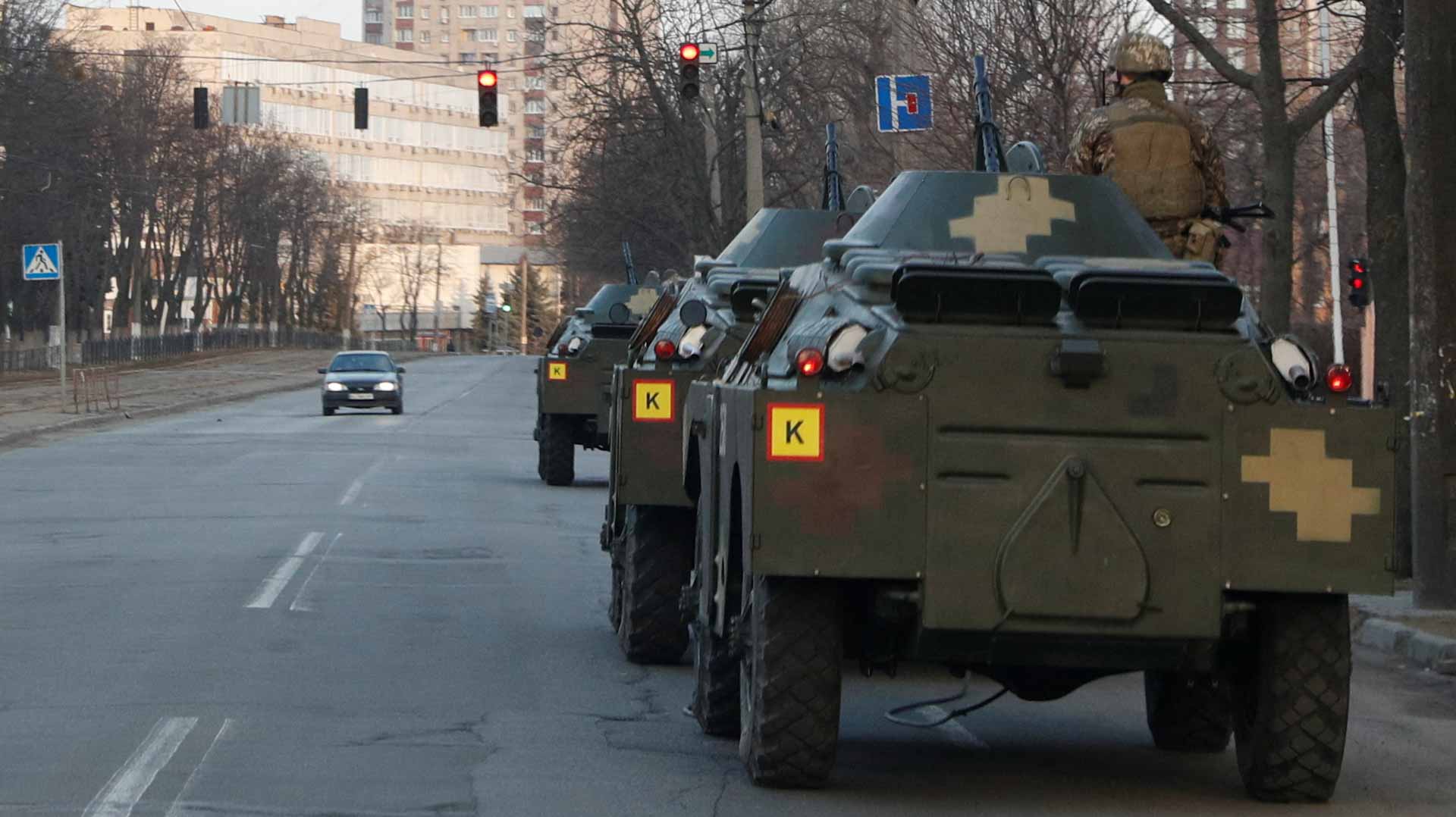 Image for the title: Fighting under way near Kherson, Mykolaiv, Odessa: official 