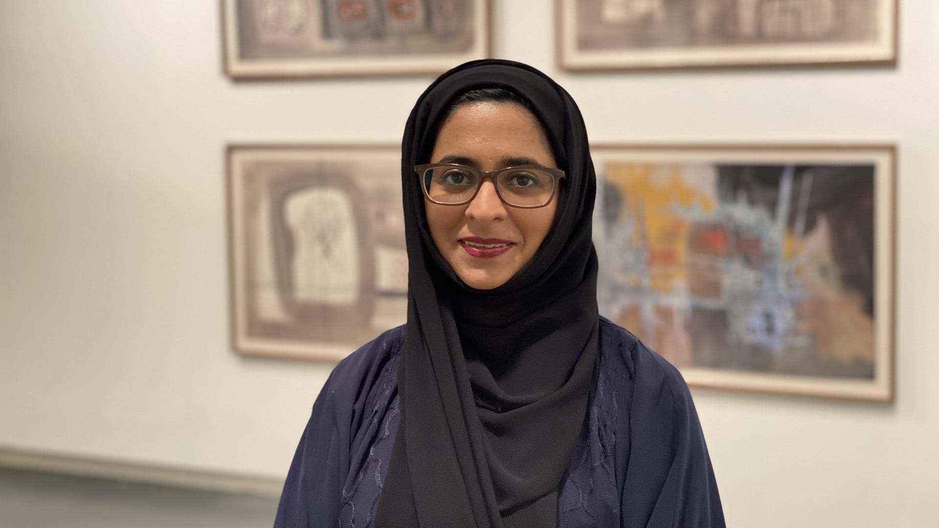 Image for the title: Aref El Rayess' artwork on display at Sharjah Art Museum 