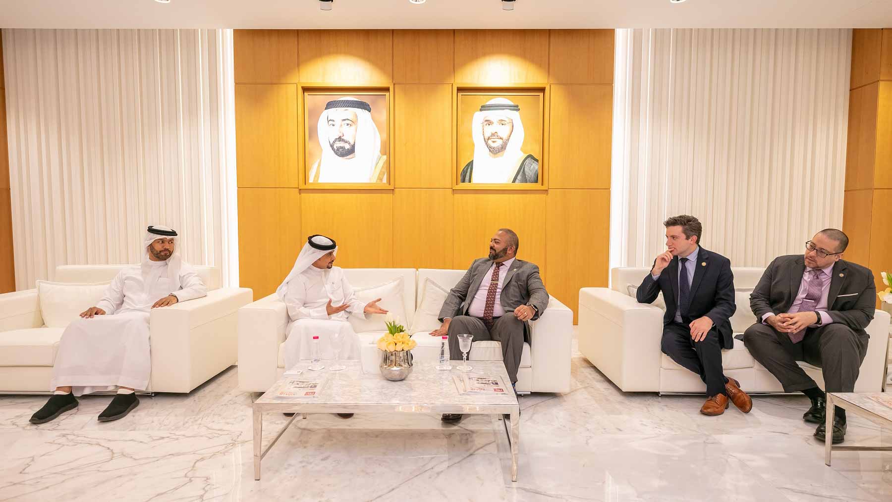 Image for the title: Sharjah Book Authority hosts delegation of US senators 