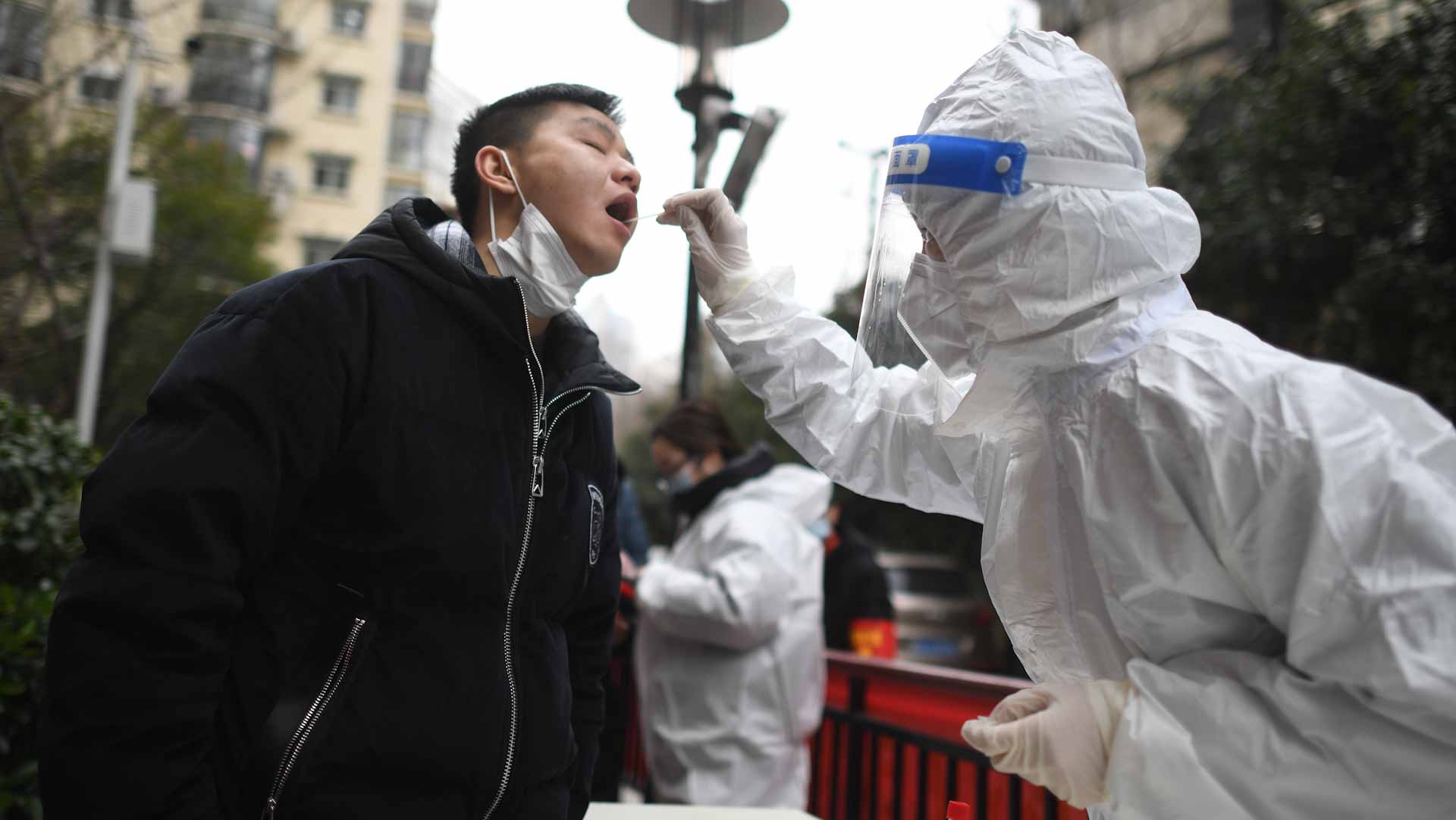 Image for the title: China reports 239 new COVID cases for Feb 26 vs 249 a day earlier 