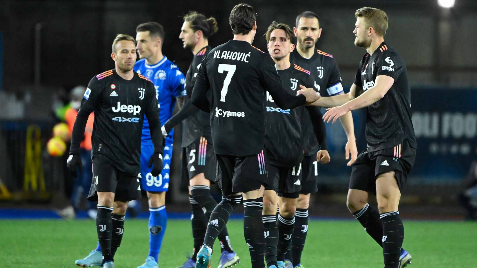 صورة بعنوان: يوفنتوس يتخطى بصعوبة إمبولي بالدوري الإيطالي 