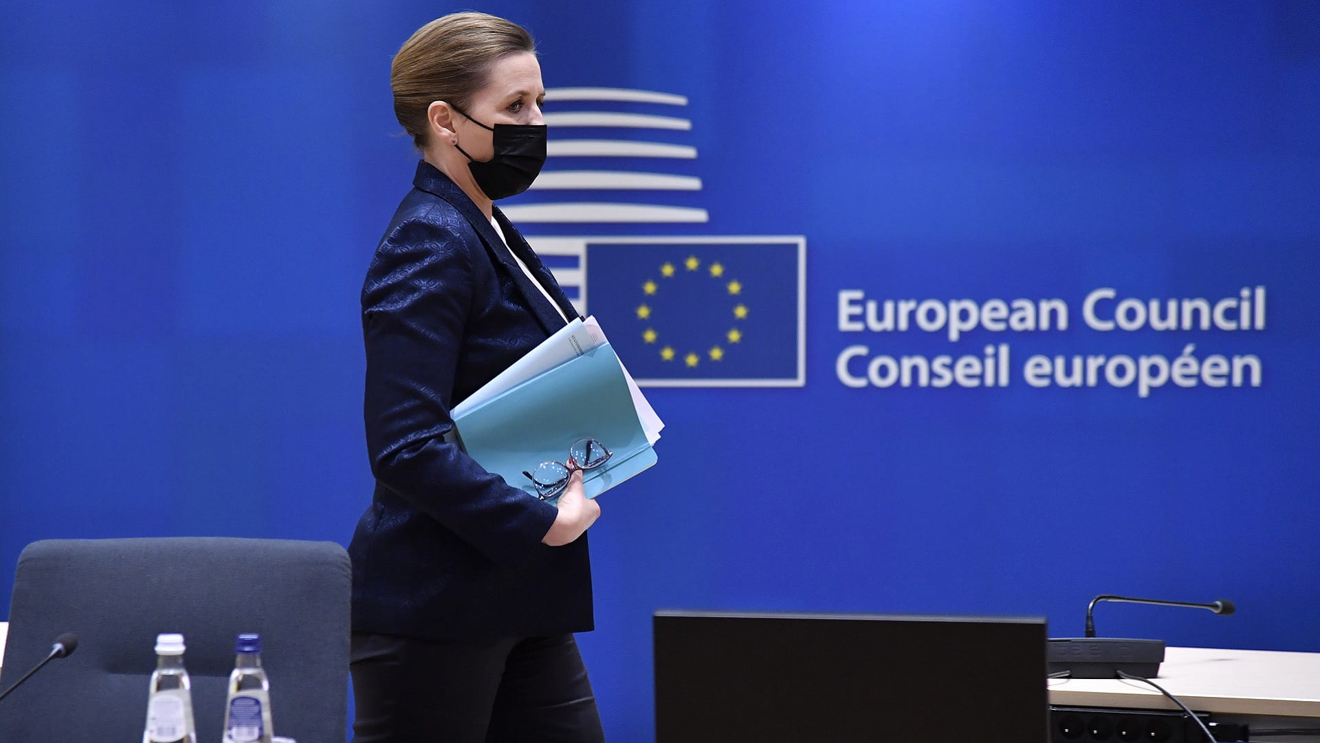 Image for the title: Danish PM says volunteers can join Ukraine fight 