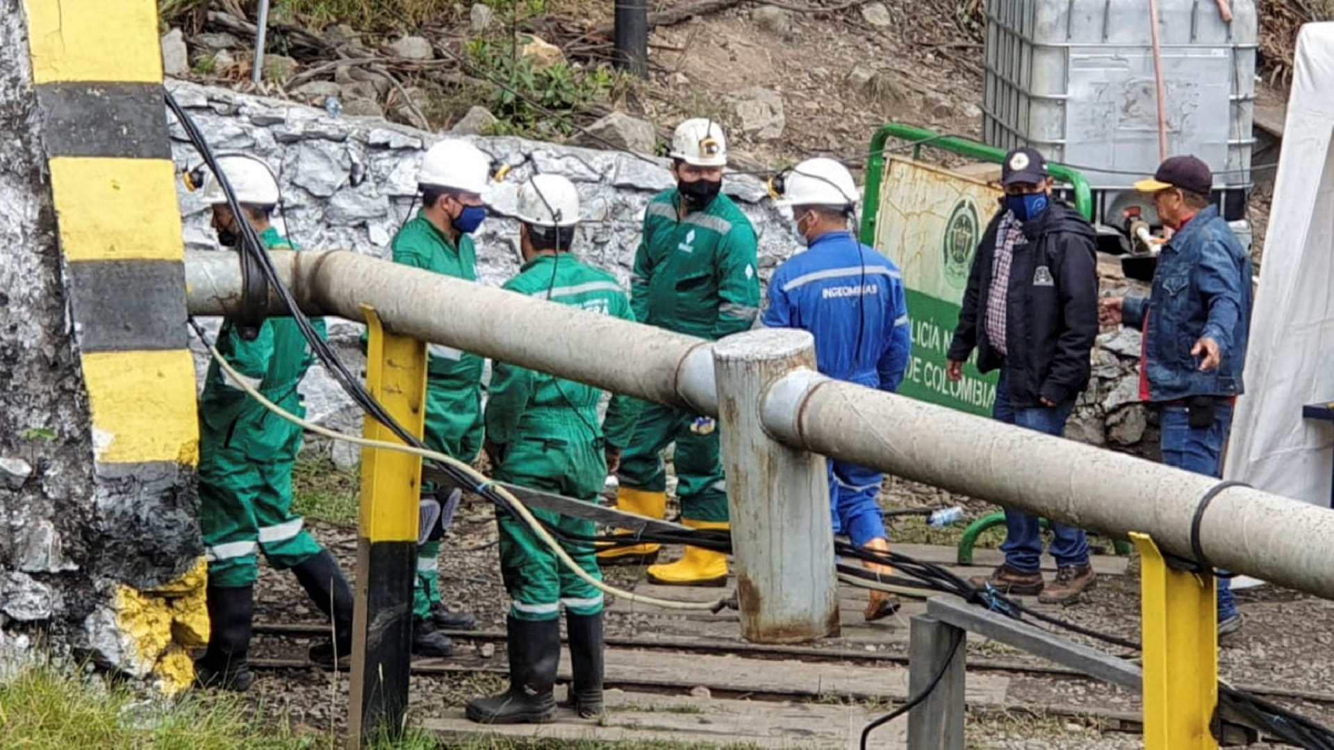 صورة بعنوان: مقتل وفقدان 15 شخصاً في انفجار منجم بكولومبيا 