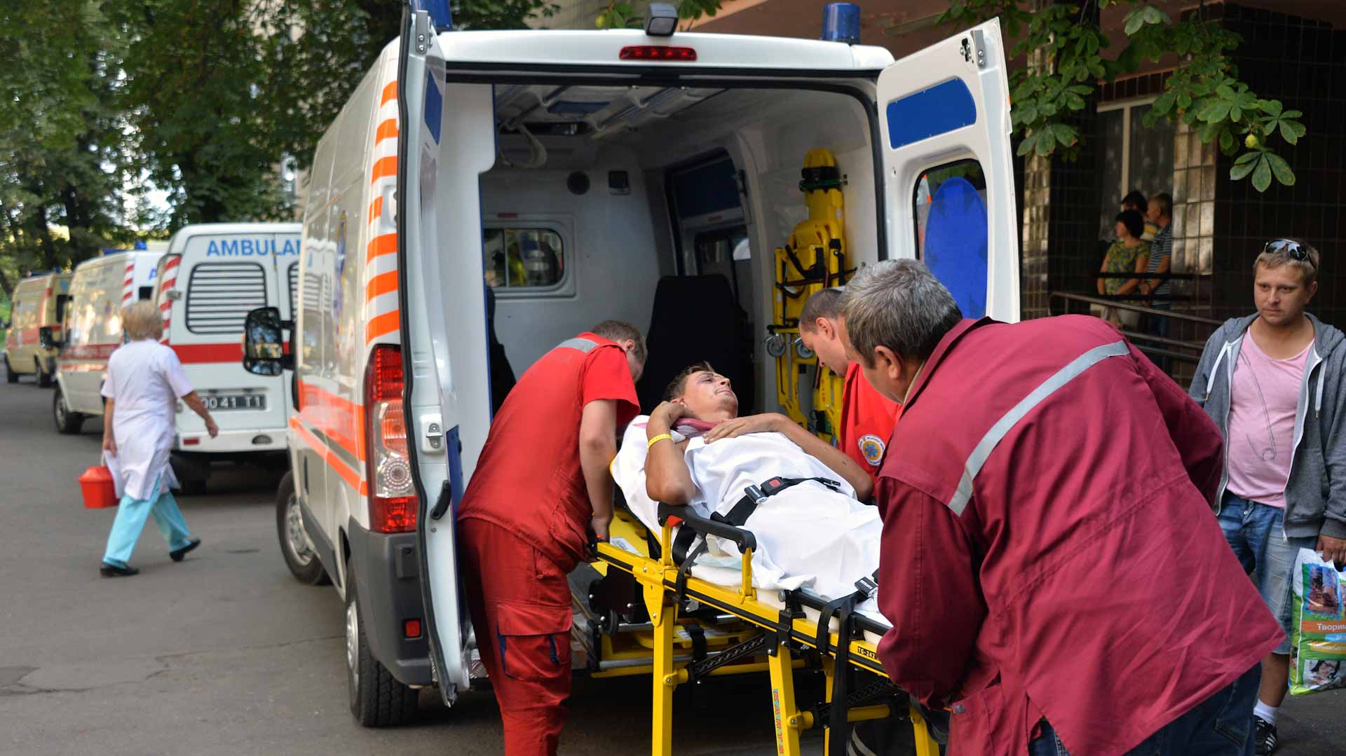 Image for the title: Fears of medical shortages in Ukraine after Russian invasion 