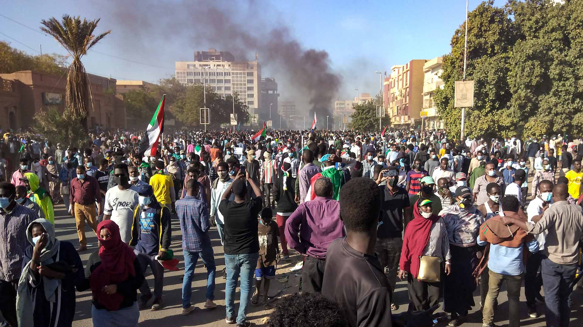 صورة بعنوان: السلطات السودانية تنشر قوات الأمن تأهباً لـ "مليونية الشهداء" 